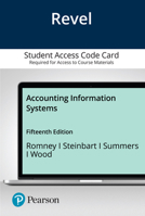 Revel for Accounting Information Systems -- Access Card 0135573041 Book Cover