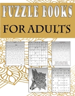 Puzzle books for adults: Fun and relaxing Activity Puzzle Book for Adults, Word search, Sudoku, mandala, Killer Sudoku and mazes 8,5"x11" B08TZMHK7H Book Cover