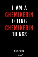 Notizbuch f�r Chemiker / Chemikerin: Originelle Geschenk-Idee [120 Seiten liniertes blanko Papier] 169110258X Book Cover