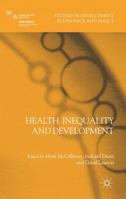 Health Inequality and Development 023028065X Book Cover