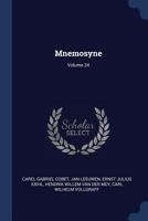 Mnemosyne; Volume 34 1020715960 Book Cover