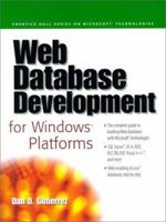 Web Database Development for Windows Platforms 0130139858 Book Cover