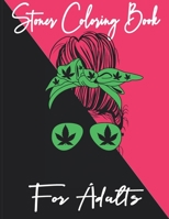 Stoner coloring book for adults: Trippy Psychedelic Stoner Coloring Books For Adult with premium cover design B092ZX6MQJ Book Cover