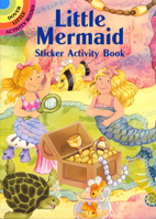 Little Mermaid Sticker Activity Book 0486412709 Book Cover