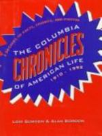 The Columbia Chronicles of American Life 0231081006 Book Cover