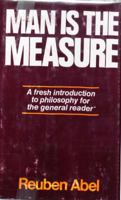 Man is the Measure 068483636X Book Cover