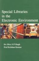 Special Libraries in the Electronic Environment 8185040893 Book Cover