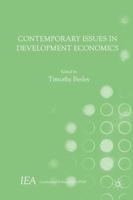 Contemporary Issues in Development Economics (International Economic Association Series) 1137529733 Book Cover