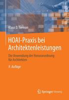 Hoai-Praxis Bei Architektenleistungen: Die Anwendung Der Honorarordnung Fur Architekten 3658032634 Book Cover