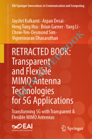 Transparent and Flexible MIMO Antenna Technologies for 5G Applications 3031424859 Book Cover