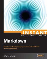 Instant Markdown 1783559144 Book Cover