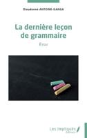 La dernière leçon de grammaire 2384172611 Book Cover