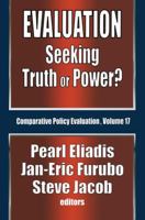 Evaluation: Seeking Truth or Power? 113850985X Book Cover
