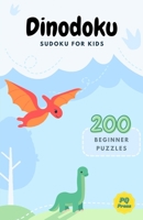 Dinodoku: Beginner Sudoku for Kids B0CH25LZ1T Book Cover