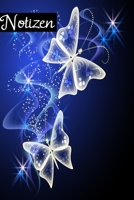 Notizen: Tagebuch f�r Frauen / M�dchen mit Schmetterling Soft Cover 1712360833 Book Cover