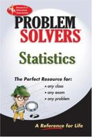 Statistics Problem Solver (Problem Solvers) 087891515X Book Cover
