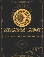 Stranger Tarot Illustration Book to color B0C4MRFFNG Book Cover