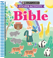 Brain Games - Sticker Activity: Bible 1645587274 Book Cover