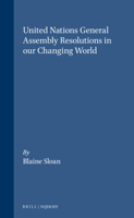 United Nations General Assembly Resolutions in Our Changing World 0941320553 Book Cover