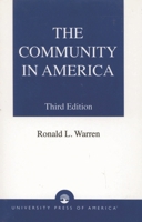 The Community in America 052868096X Book Cover
