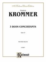 Three Duos Concertants, Op. 22 0757912877 Book Cover