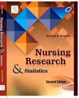 Nursing Research & Statistics 8131225372 Book Cover