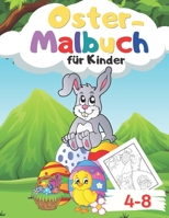 Oster-Malbuch f�r Kinder von 4-8 Jahren: 36 lustige Illustrationen f�r Kinder zum Ausmalen B09SBYCM4Y Book Cover