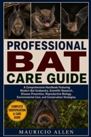 PROFESSIONAL BAT CARE GUIDE: A Comprehensive Handbook Featuring Modern Bat Husbandry, Scientific Research, Disease Prevention, Reproductive Biology, Environmental Care, and Conservation Strategies. B0HDMB64Z4 Book Cover