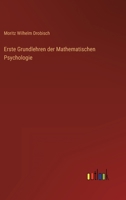 Erste Grundlehren der Mathematischen Psychologie 3368503391 Book Cover