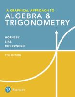 Graphical Approach to Algebra and Trigonometry 0134696514 Book Cover