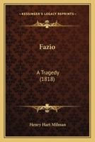 Fazio: A Tragedy 1166425495 Book Cover