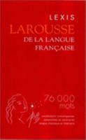 Larousse Lexis: Dictionnaire de la langue française 2035320887 Book Cover