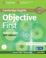 Objective First Student's Book with Answers with CD-ROM 110762830X Book Cover