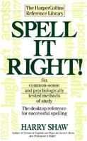 Spell it right! 0064610462 Book Cover
