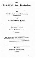Die Geschichte der Deutschen 151972196X Book Cover