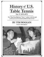 History of U.S. Table Tennis Volume 5 1495997804 Book Cover