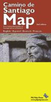 Camino de Santiago Map [Cartographic Material]: From St-Jean-Pied-de-Port to Santiago and on to Finisterre 0973169850 Book Cover