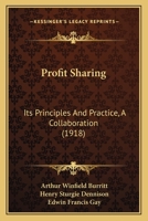 Profit Sharing, Its Principles and Practice: A Collaboration B0BQ8P1TDY Book Cover