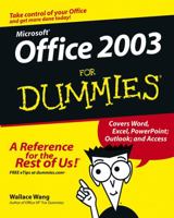 Office 2003 for Dummies 0764538608 Book Cover
