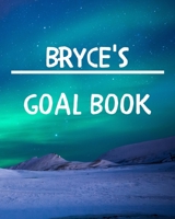 Bryce's Goal Book: New Year Planner Goal Journal Gift for Bryce / Notebook / Diary / Unique Greeting Card Alternative 1677053526 Book Cover