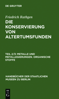 Metalle Und Metallegierungen. Organische Stoffe 3110990091 Book Cover