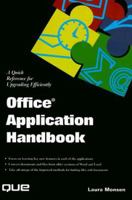 The Office Application Handbook 0789718294 Book Cover