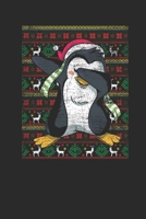 Ugly Christmas - Dabbing Penguin: Blank Lined Notebook / Journal (6 X 9) - Christmas Gift for Kids, Teens, Mom And Dad 1709855711 Book Cover