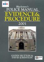 Evidence and Procedure: 2001 (Blackstone's Police Manuals) 1841740837 Book Cover