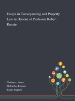 Essays in Conveyancing and Property Law in Honour of Professor Robert Rennie 1013285352 Book Cover