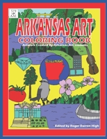Arkansas Art: Coloring Book B0BT7G3D97 Book Cover