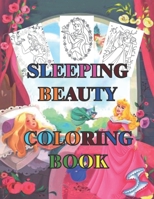 sleeping beauty coloring book: Fun Fact coloring book for kids Ages 4 - 8 B08WNY5DMV Book Cover