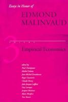 Essays in Honor of Edmond Malinvaud: Empirical Economics (Essays in Honor of Edmond Malinvaud) 0262031604 Book Cover