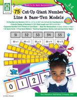 75 Cut-Up Giant Number Line and Base-Ten Models 1933052996 Book Cover