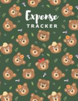 Expense Tracker: Personal Cash Management Daily Record Organizer Notebook with Unique Bear Themed Cover 1696127971 Book Cover